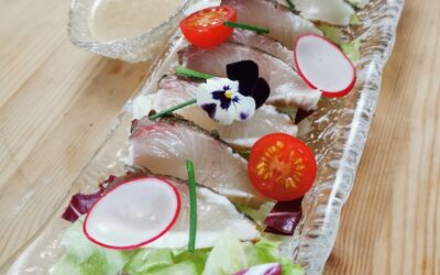 Chef Hiroaki Yamamoto – Dutch Yellowtail Tataki Salad 
